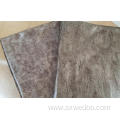 Knitted Polyester Bronzed Leather Looking Sofa Fabric